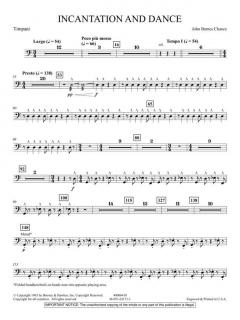 Incantation And Dance (John Barnes Chance) 