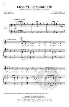 Love Your Neighbor von Cindy Berry (Download) 