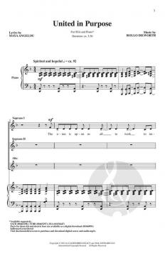 United in Purpose von Rollo Dilworth (Download) 