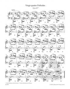 Préludes von Frédéric Chopin 