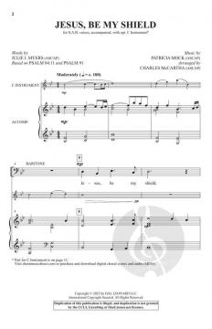 Jesus, Be My Shield von Patricia Mock (Download) 