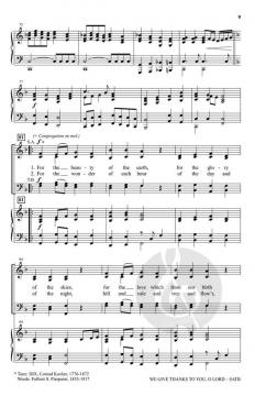 We Give Thanks to You, O Lord von Patricia Mock (Download) 
