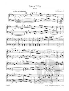 Klaviersonaten 1-3 von Franz Schubert im Alle Noten Shop kaufen