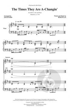 The Times They Are A-Changin' von Bob Dylan (Download) 