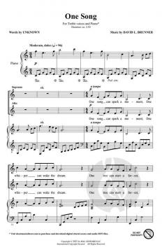 One Song von David L. Brunner (Download) 