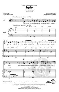 Popular von Stephen Schwartz (Download) 
