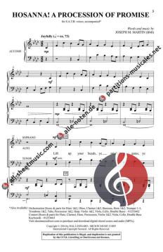 Hosanna! A Procession of Promise von Joseph M. Martin (Download) 