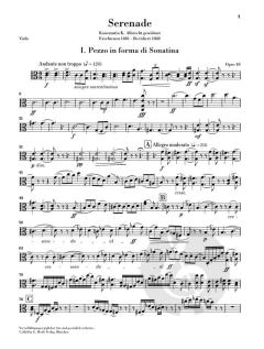 Serenade C-dur op. 48 - Viola 