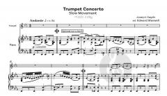 Trumpet Concerto Slow Movement von Joseph Haydn (Download) 