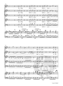 The King shall rejoice HWV 260 von Georg Friedrich Händel 