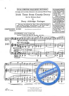 Irish Tune from County Derry (Percy Aldridge Grainger) 