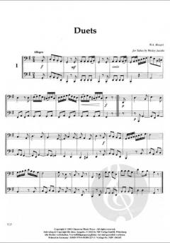 12 Duette für Tuba von Wolfgang Amadeus Mozart im Alle Noten Shop kaufen