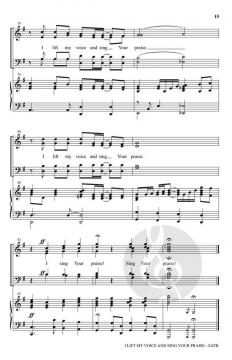 I Lift My Voice and Sing Your Praise von Joseph M. Martin (Download) 
