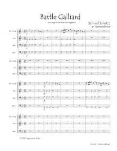 Battle Galliard (Samuel Scheidt) 