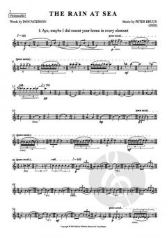 The Rain at Sea von Peter Bruun 