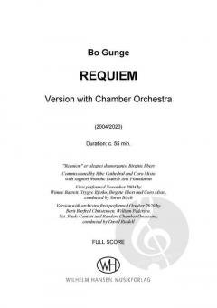 Requiem von Bo Gunge (Download) 