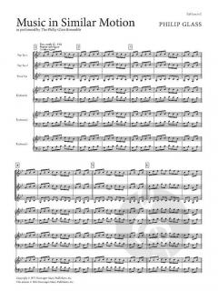 Music in Similar Motion von Philip Glass 