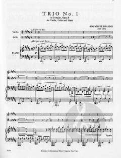 Trio No. 1 in B major, Op. 8 (Johannes Brahms) 