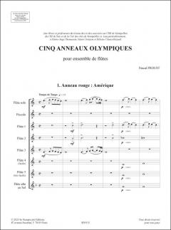 Cinq anneaux olympiques von Pascal Proust 