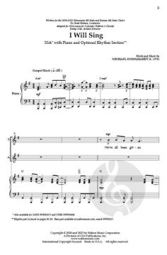 I Will Sing von Michael Engelhardt 