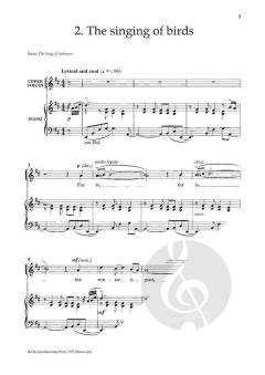 Two Singing Songs von Bob Chilcott 