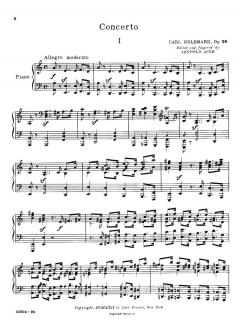Violinkonzert op. 28 von Karl Goldmark im Alle Noten Shop kaufen