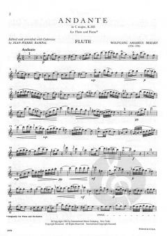 Andante in C-Dur & Rondo in D-Dur von Wolfgang Amadeus Mozart 