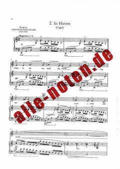 Sea Pictures op. 37 von Edward Elgar 
