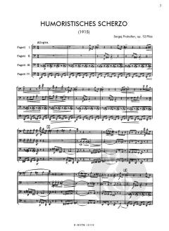 Humoristisches Scherzo op.12/9 von Sergei Prokofjew 