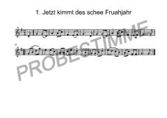 Zweisam durchs Jahr - 1. Stimme in B 