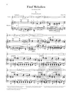 5 Melodien op. 35a 