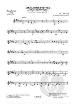 Le choeur des pretres (W.A. Mozart) 