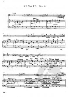 6 Sonatas Vol. 1 von Johann Ernst Galliard 