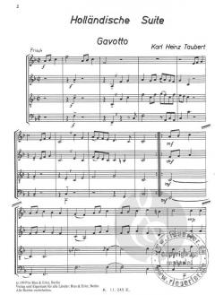 Holländische Suite von Taubert,Karl H 