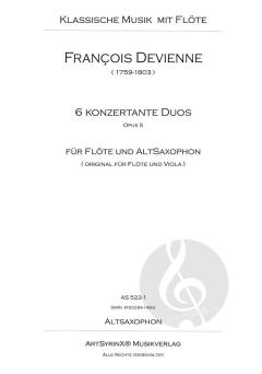 6 konzertante Duos Opus 5 von François Devienne 