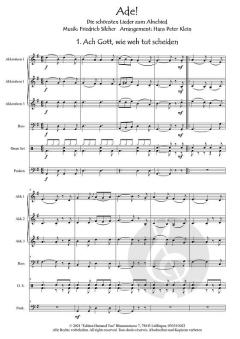 Ade! Die schönsten Lieder zum Abschied 