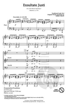 Exsultate Justi von Kirby Shaw (Download) 