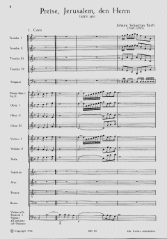 Preise, Jerusalem, den Herrn (J.S. Bach) 