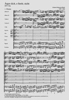 Ärgre dich, o Seele, nicht BWV 186a (J.S. Bach) 