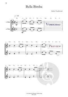18 Folksongs für 1-2 Blockflöten im Alle Noten Shop kaufen