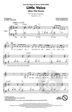 Little Voice (Main Title Theme) von Sara Bareilles (Download) 