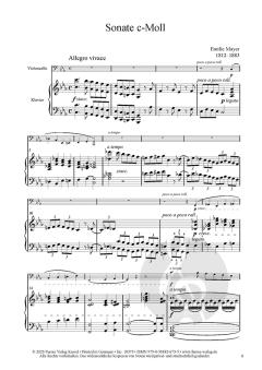 Sonate c-Moll für Klavier und Violoncello im Alle Noten Shop kaufen