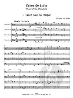 Cellos Go Latin von Richard Kershaw (Download) 