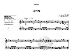 Easy Vivaldi Piano Duets von Antonio Vivaldi (Download) 