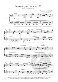 Berceuse pour Louis op.125 