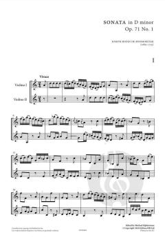 6 sonatas op. 71  