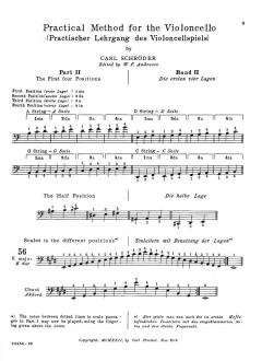 Practical Method For Violoncello Vol. 2 von W.F. Ambrosio im Alle Noten Shop kaufen