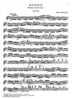 Rondo von Wolfgang Amadeus Mozart 