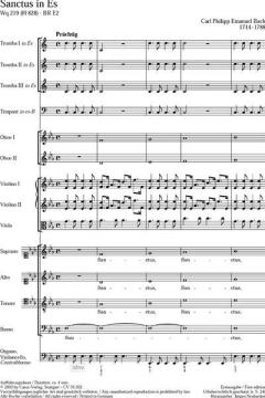 Sanctus in Es-Dur (Carl Philipp Emanuel Bach) 
