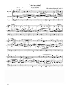 Kleinere Orgelwerke ohne Opuszahl in Auswahl von Josef Gabriel Rheinberger (Download) 